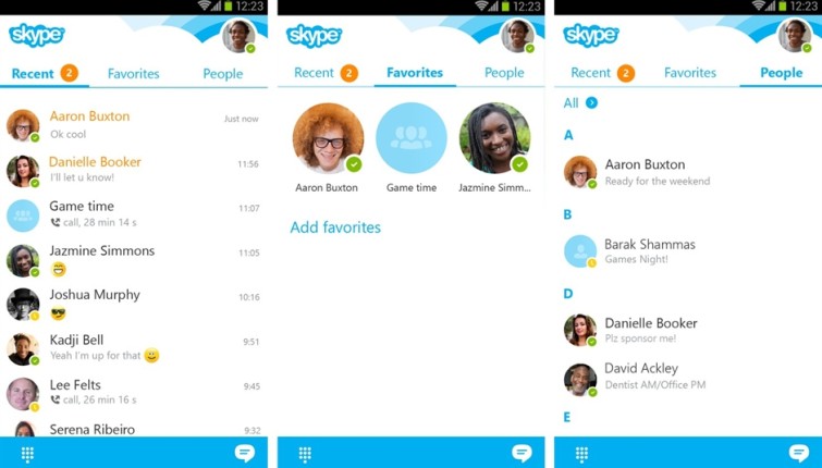 Skype za Android nastavlja da se poboljšava, a s novim ažuriranjem stižu neke kozmetičke i funkcionalne novine koje će aplikaciju učiniti lepšom i kvalitetnijom.