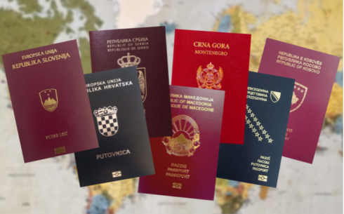 Infografika: Ko ima najjači pasoš u regiji